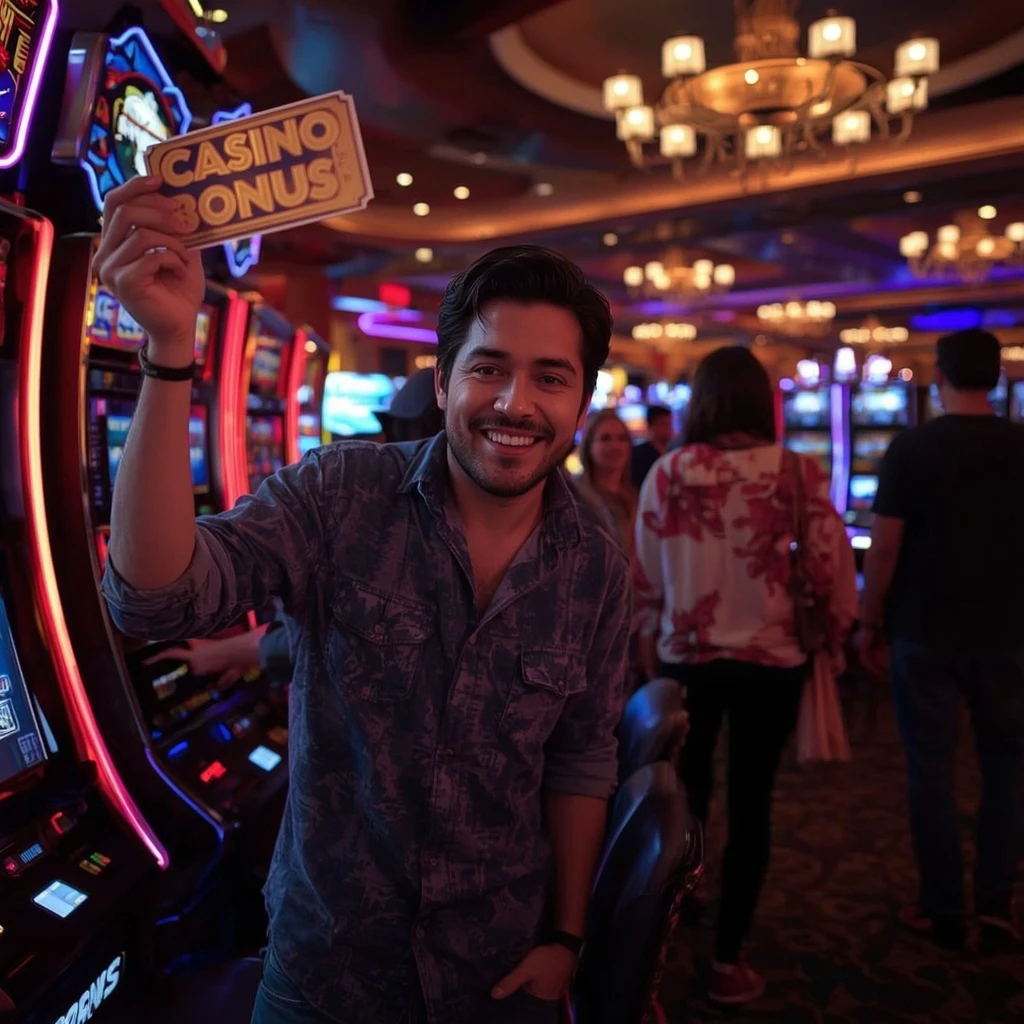 persona con un bono de casino Bbrbet Casino